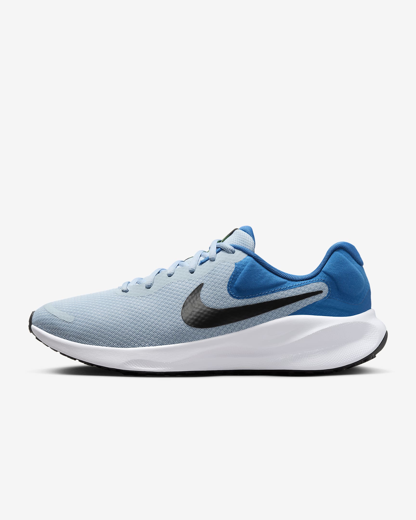 Nike Revolution 7 Light Armory Blue/Star Blue/Green Strike/Black FB2207-402