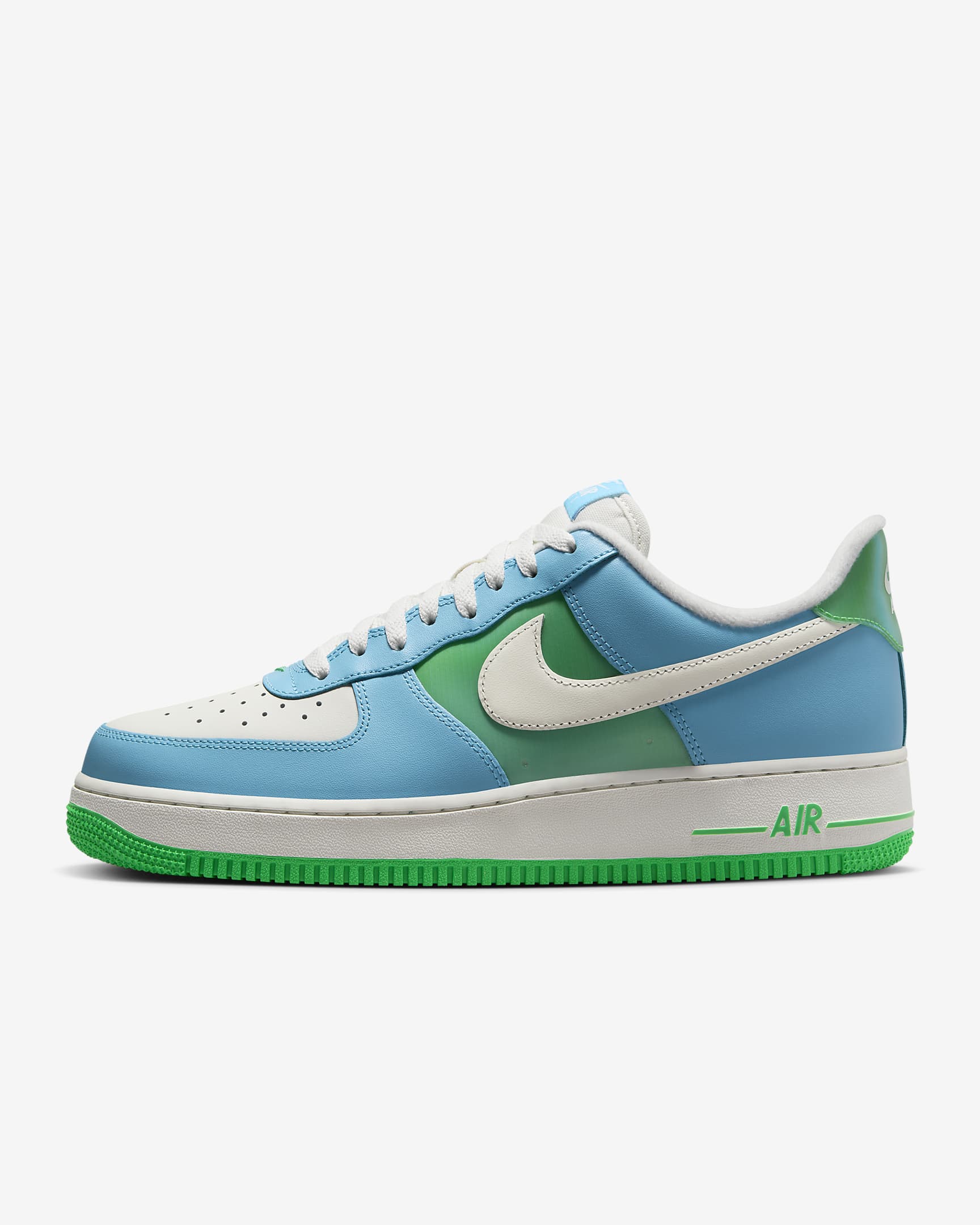 Nike Air Force 1 07 Aquarius Blue/Green Shock/Vapor Green/Sail FZ4032-407